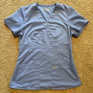 Grey’s Anatomy XS Blue Scrub top